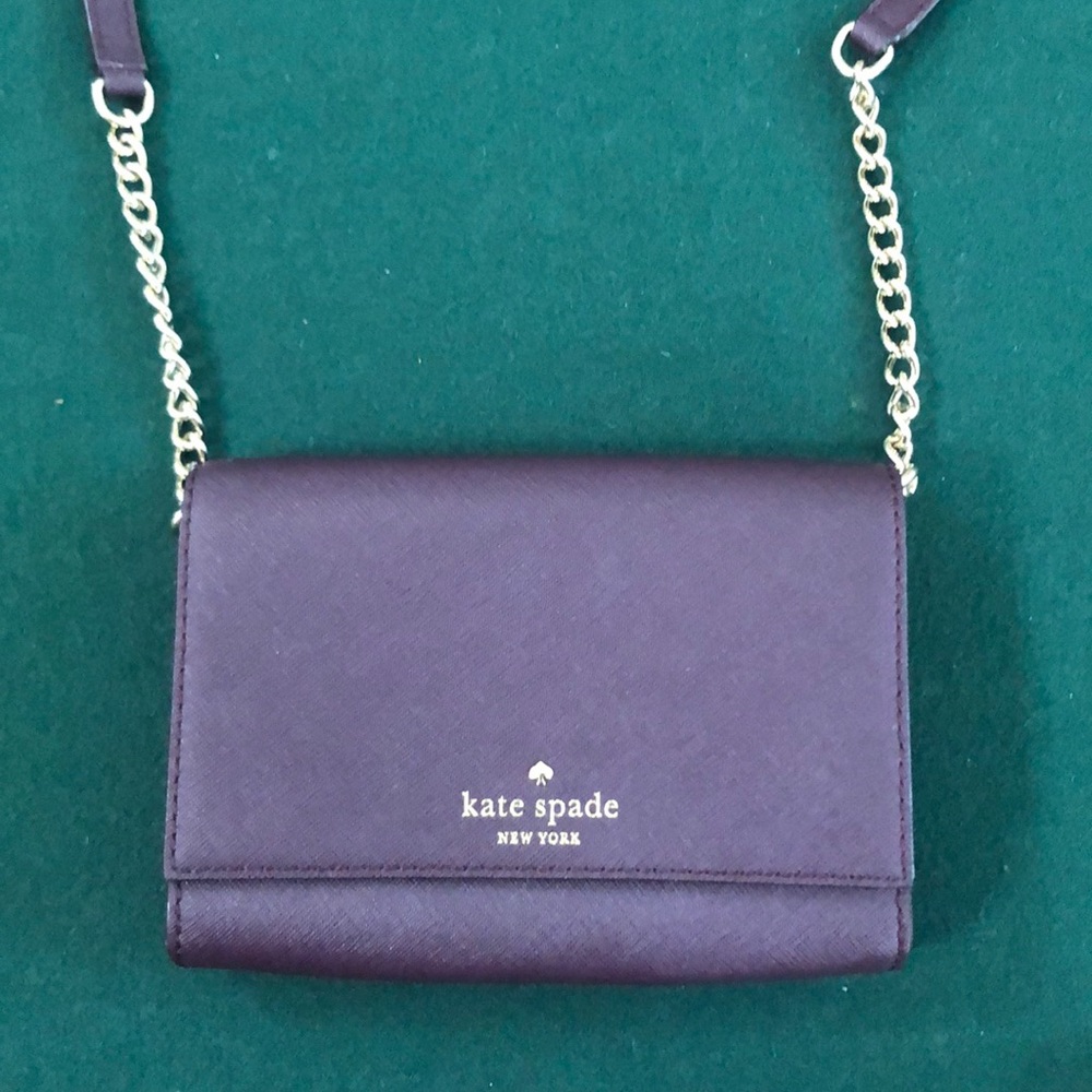 Kate Spade Mahogany Purse NWT